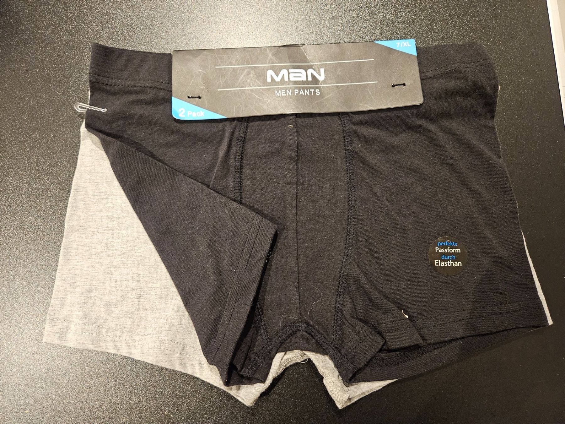 Biancheria intima: Neu - Man - Boxershorts 2Stk. Gr. 7/XL – Nuovo e nell'imballaggio originale da Dagmersellen venduto da Jarsetz_Restposten