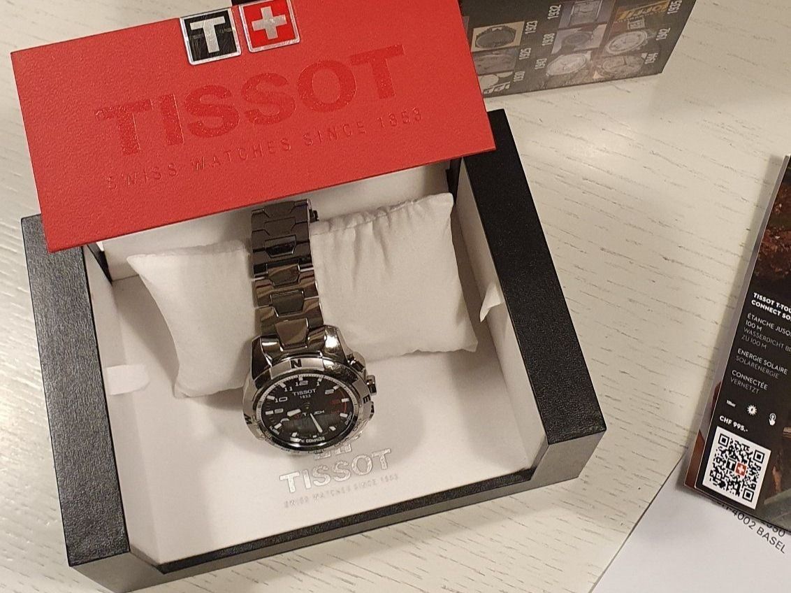 Tissot Orologi: Tissot Karbon T-Touch II Titanium - Touch-Screen Saphirglas – Usato da Hitzkirch venduto da enya2007 6
