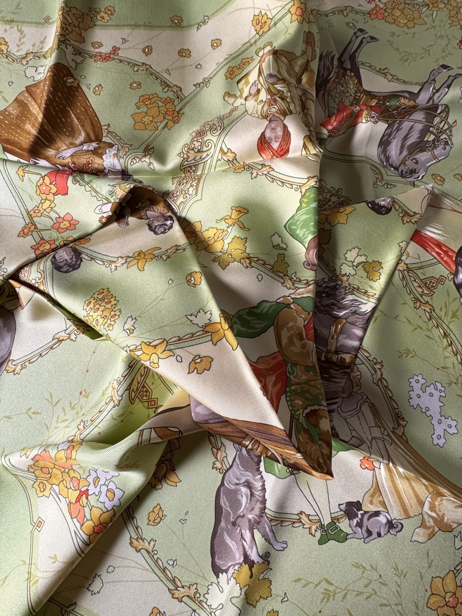 Hermès Foulards & écharpes: Hermès carré 90 Les Petits princes – Neuf (Voir description) à Genève par Allisgood 5