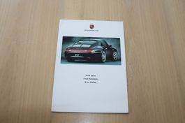 Porsche 911 Carrera S Modell 993 Prospekt