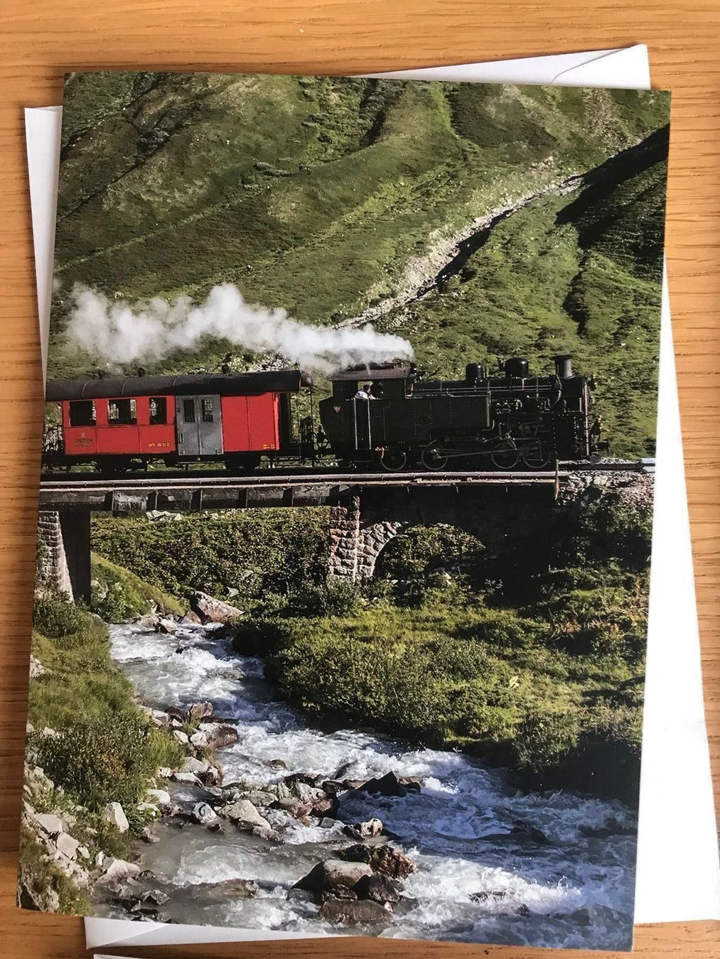 Cartoline: 4 Doppelkarten Furka-Bergstrecke – Nuovo (secondo la descrizione) da Hochfelden venduto da aviatikboerse_top 3