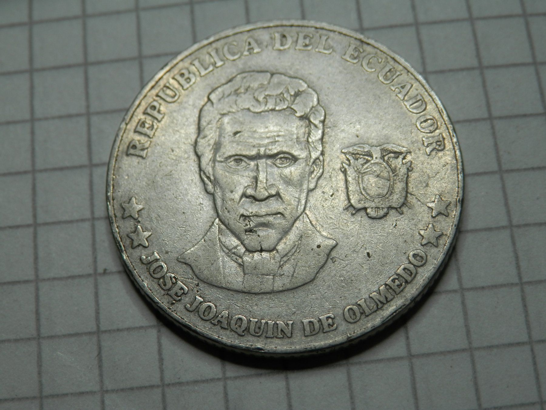 Tutti le monete: Ecuador  25 Centavos, 2000 – Usato da Weiach venduto da weiach81