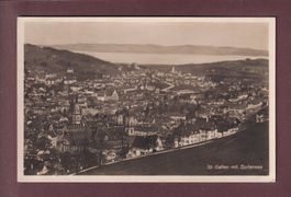 ST. GALLEN mit Bodensee - 1936