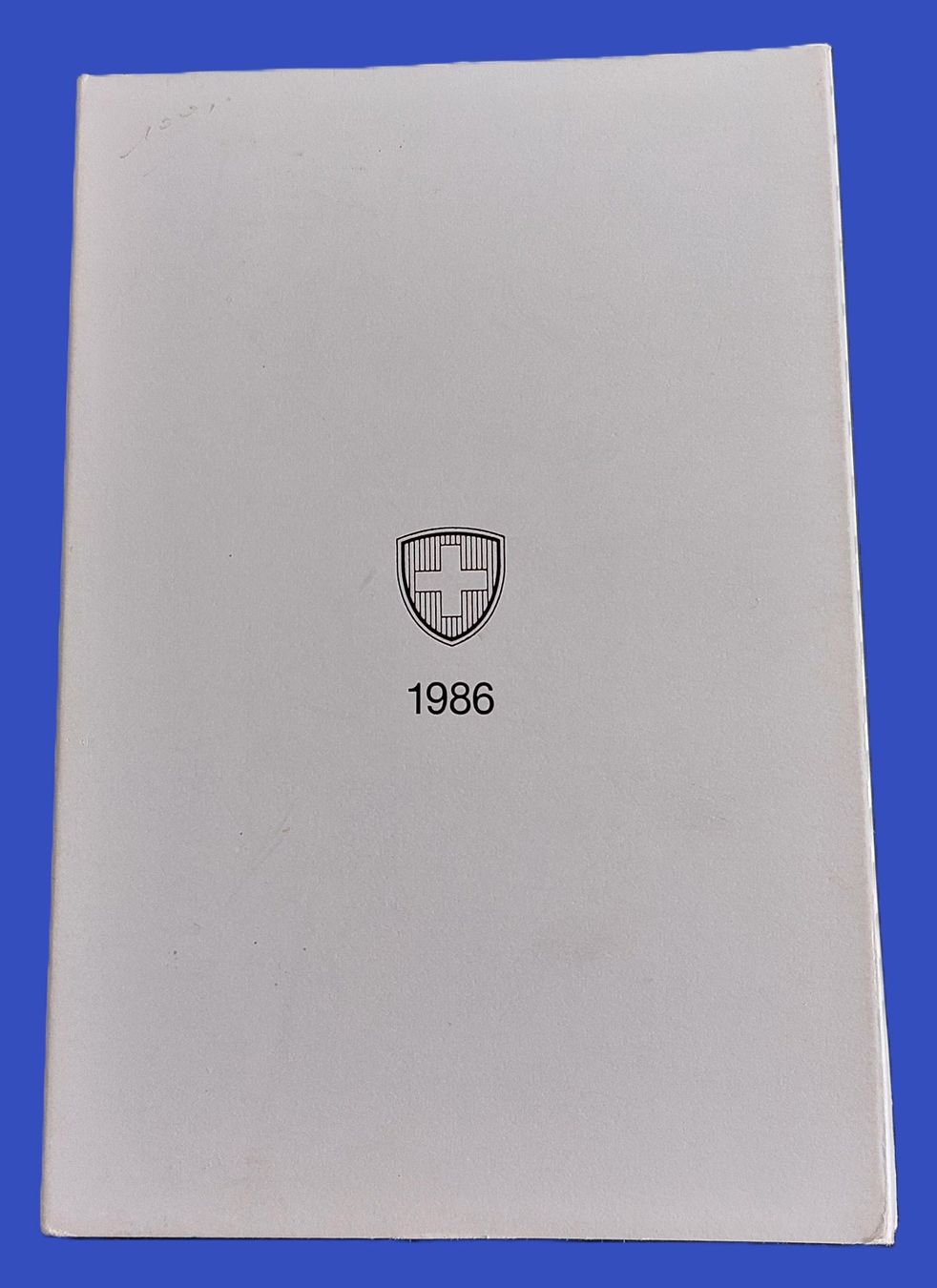 Tutti le monete: CH - Münzsatz 1986 pp – Nuovo (secondo la descrizione) da Arch venduto da repros