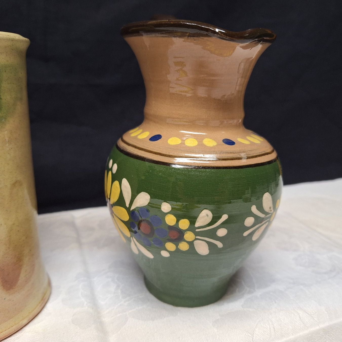Caraffe: 2 rustikale Keramik Krüge – Usato da Winterthur venduto da Goldpipau 4
