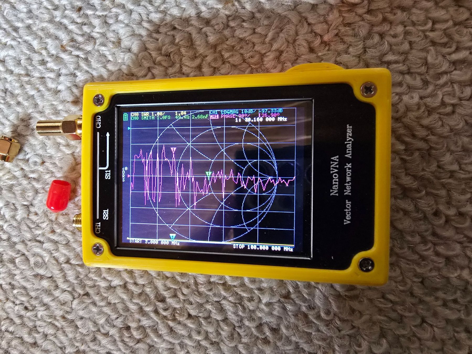 Messen: NanoVNA Vector Network Analyzer mit Zubehoer – Gebraucht aus LUFINGEN von bon_y5t5 2