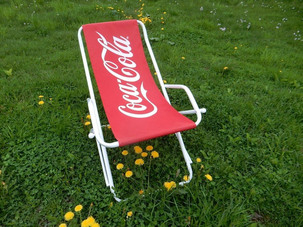 9 x Coca Cola Liegestuhl Kaufen auf Ricardo