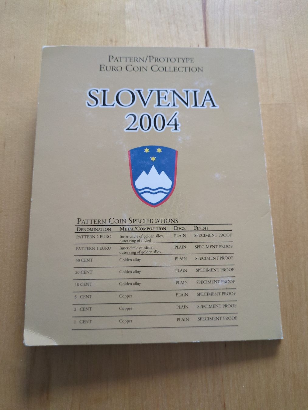 Tutti le monete: Slovénie 2004 - Collection Complète Euro Proof Set – Usato da Genève venduto da ims1 6