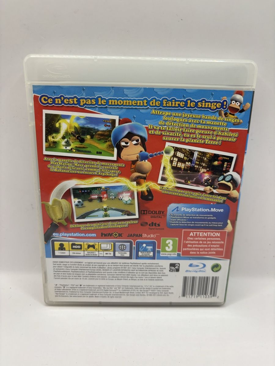 Giochi: Ape Escape PS3 – Usato da Genève venduto da sho_67qj 1