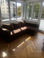 Ecksofa Schlafsofa braun mit Bettkasten (IKEA)
