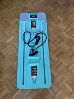 Fitness Board Trainingsgerät türkis mit Zubehör gebraucht