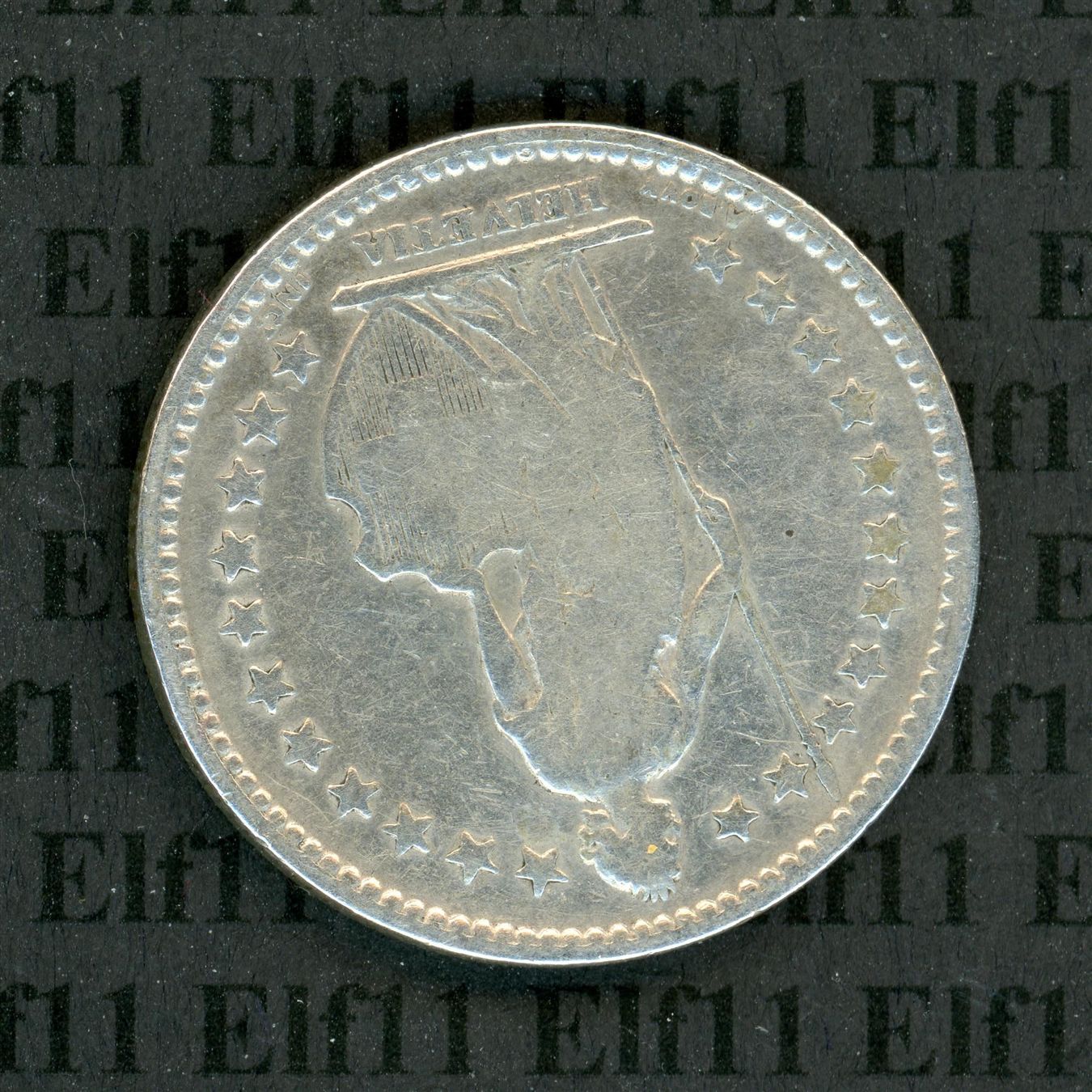 Tutti le monete: CHF___2.00 1879 s-ss 2 Franken – Usato da Widnau venduto da Elf11 1