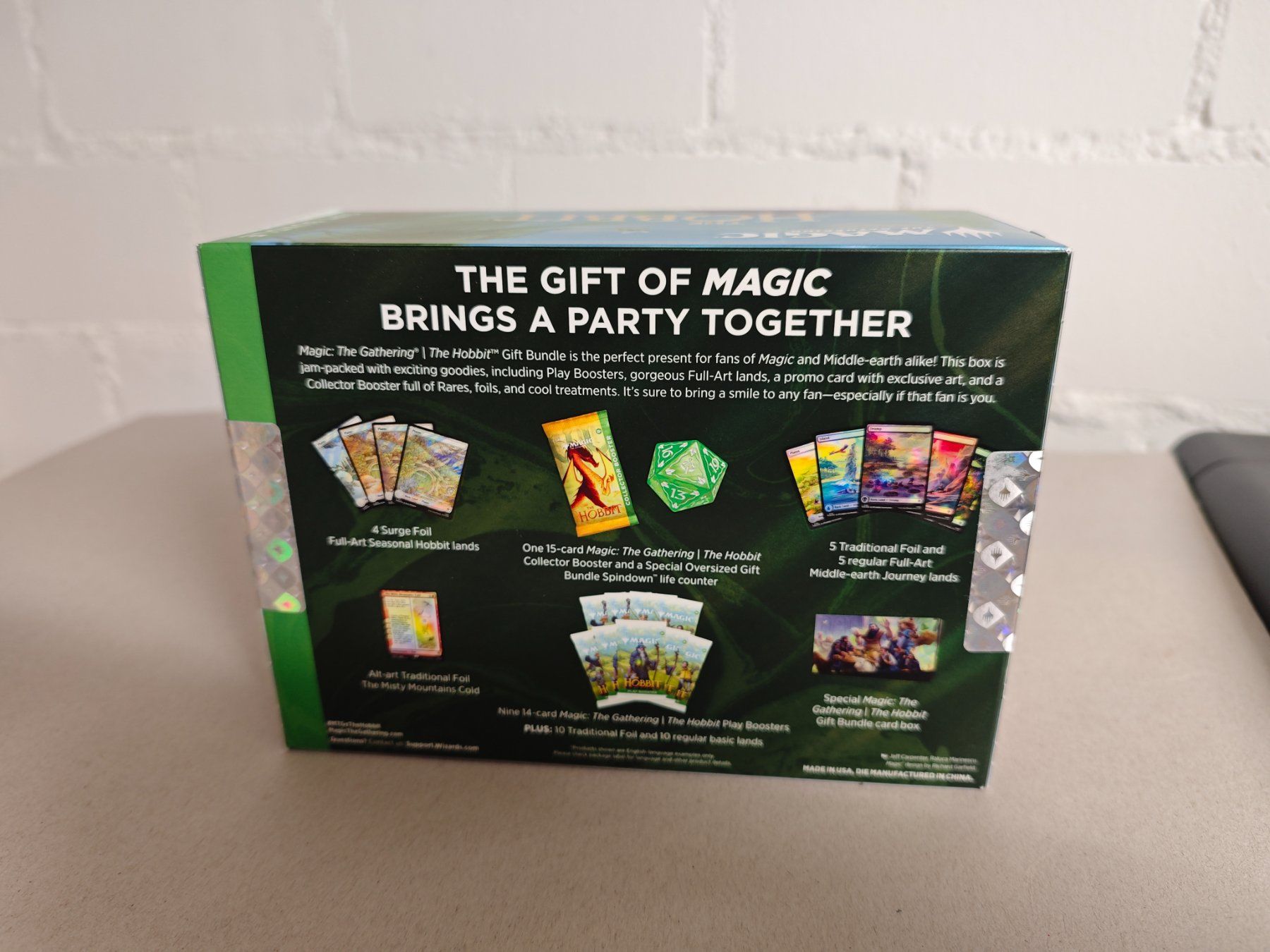 Magic The Gathering Carte collezionabili: Magic The Gathering - The Hobbit - Gift Bundle - EN – Nuovo e nell'imballaggio originale da Willisau venduto da schtoniman 2