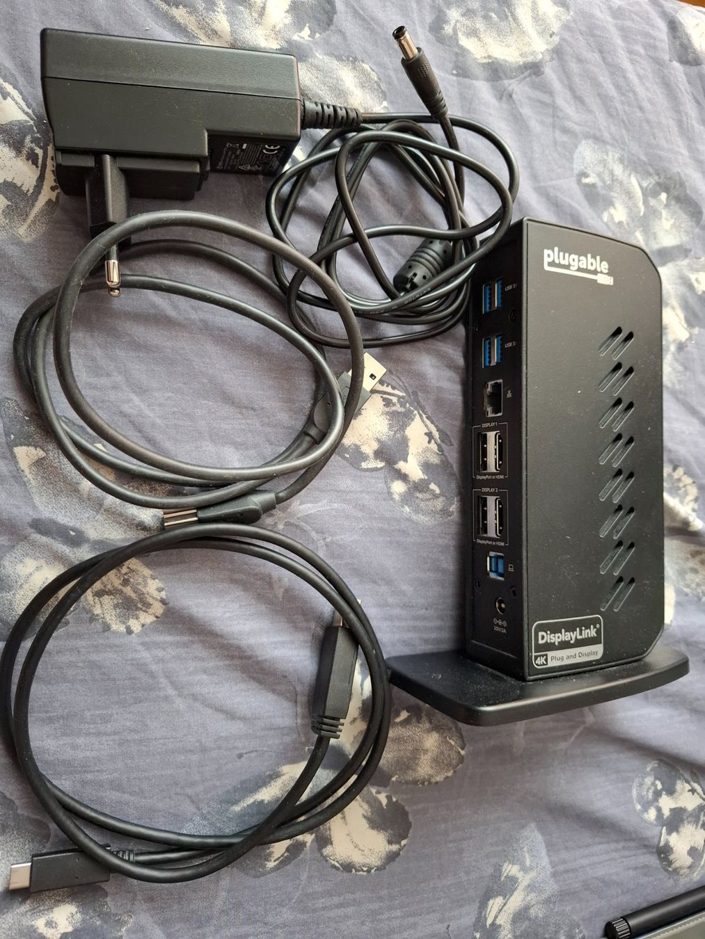 Docking station: Plugable USB 3.0 & USB-C UD-6950Z 4K Dual Dockstation – Usato da Schlieren venduto da car_w57d 9