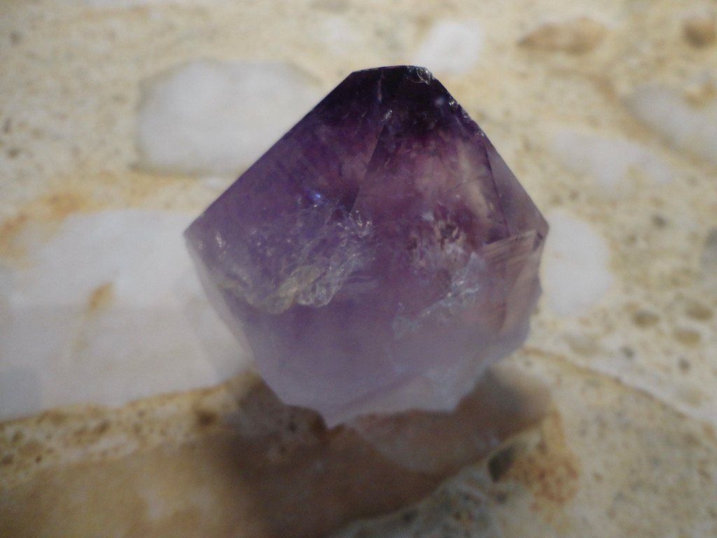 Pietre preziose: Amethyst  Spitze roh – Nuovo (secondo la descrizione) da Biberist venduto da Steine 2