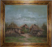 Tableau Jean Bain, vers 1900 (« Les Échos » Jura ?)