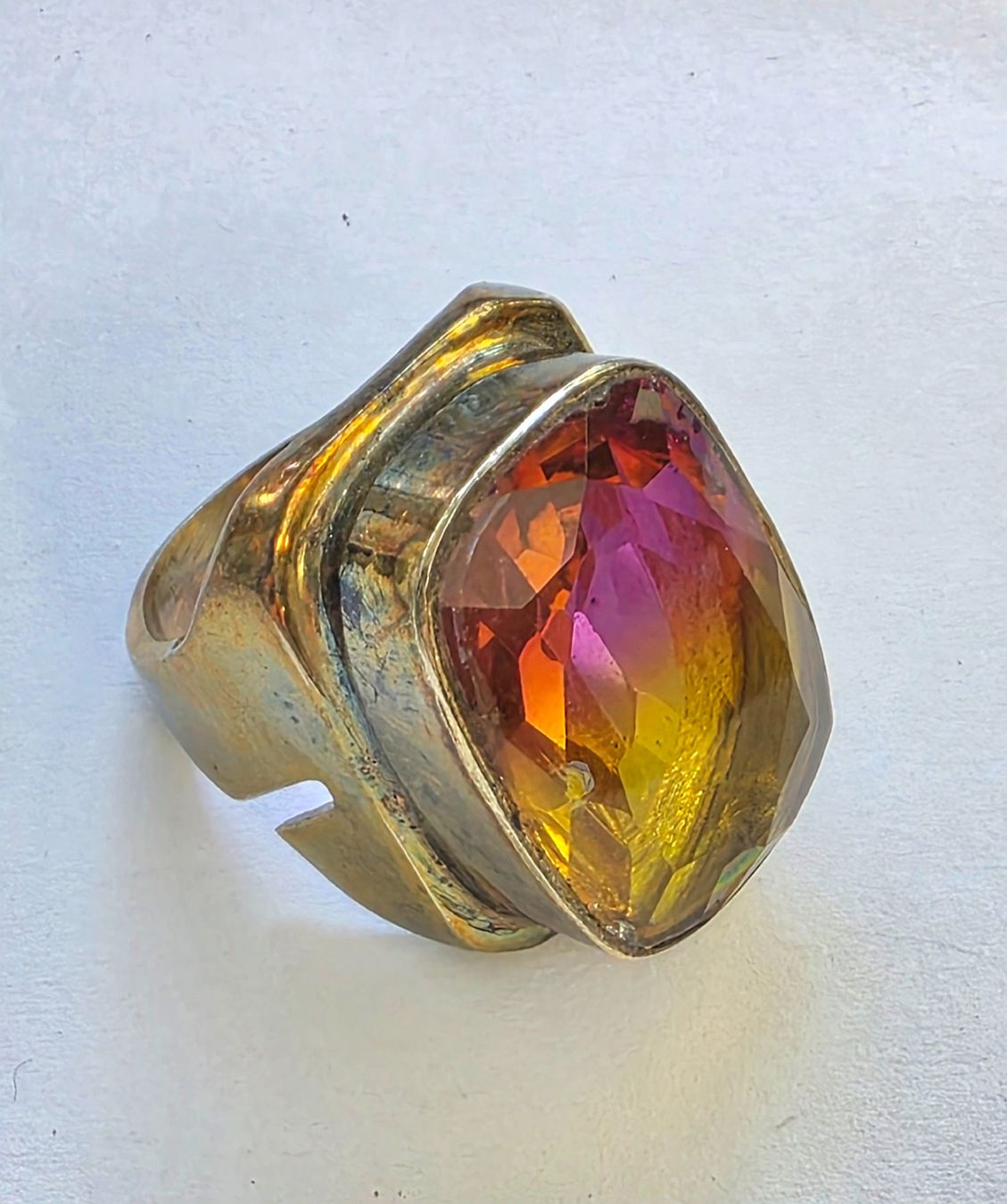 Anelli: Zweifarbiger Silber Fingerring – Nuovo (secondo la descrizione) da Zürich venduto da ben_mn5h 2