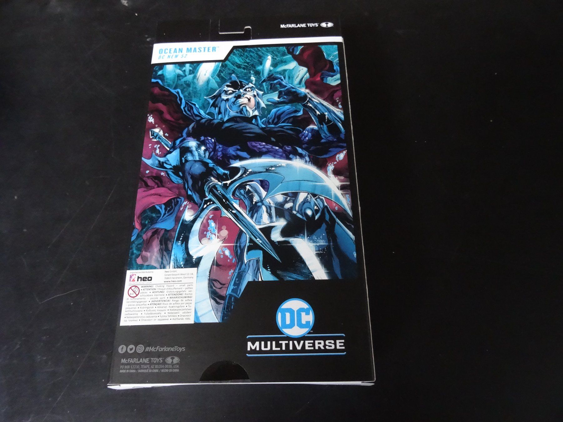 Statuette: DC Multiverse Ocean Master (Gold Label) 18 cm McFARLANE – Nuovo e nell'imballaggio originale da Olten venduto da Disc-Ausverkauf 2