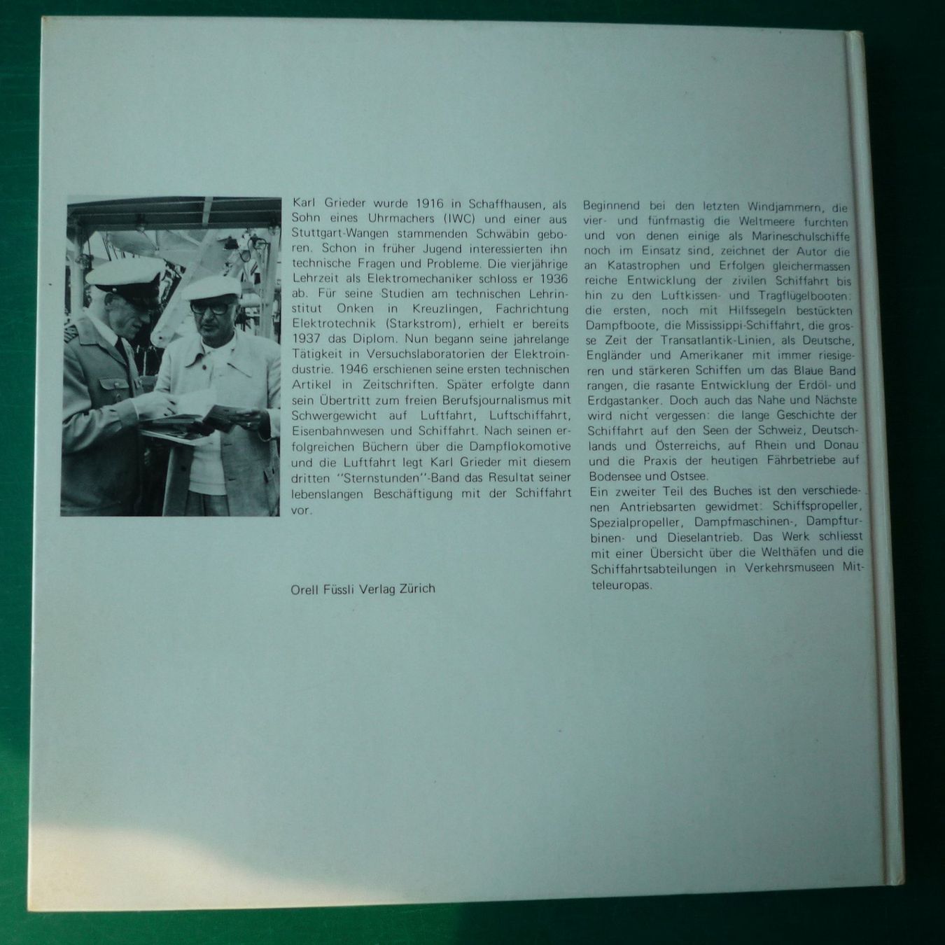 Libri: Sternstunden der Schiffahrt (Antiquarisch) – Usato da Rafz venduto da Sonnenblume305 5