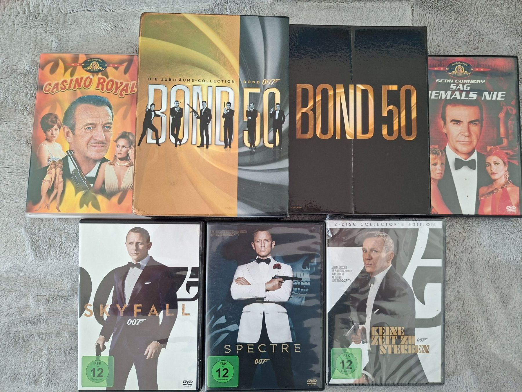 Tutti i DVDs: 27 x JAMES BOND - COLLECTION DVDs  - DIG -BOX – Usato da Aesch BL venduto da Burschi59