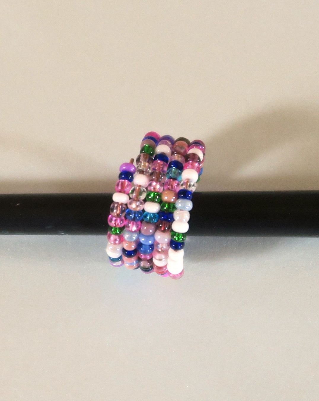 Bagues: Glasperlen-Ring , 8 mm, 56.5 mm – D'occasion à Brittnau par marlenestone 5