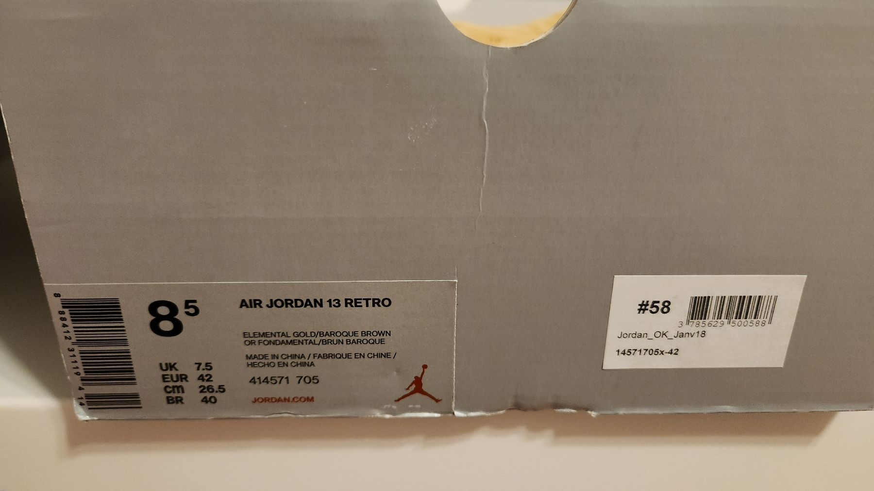 Jordan Scarpe da uomo: Jordan Retro 13 NEU in Gr. 42 – Nuovo e nell'imballaggio originale da Unterentfelden venduto da Master-Watch 9
