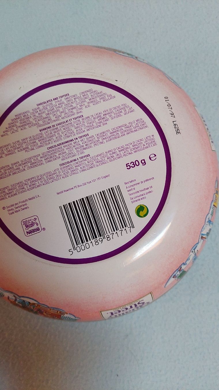 Tutte le decorazioni: Collector : Boîte Quality Street, de 1997 – Usato da Marsens venduto da fakia 3