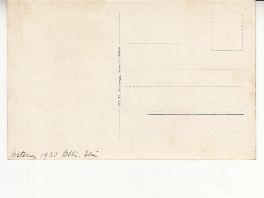 Cartoline postali: Chillon 1933 – Usato da Bürglen TG venduto da StampGraf 1