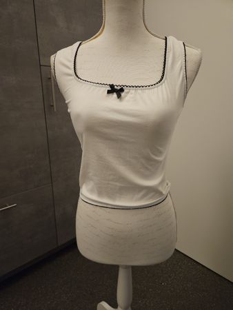 Damen Top weiss Grösse M