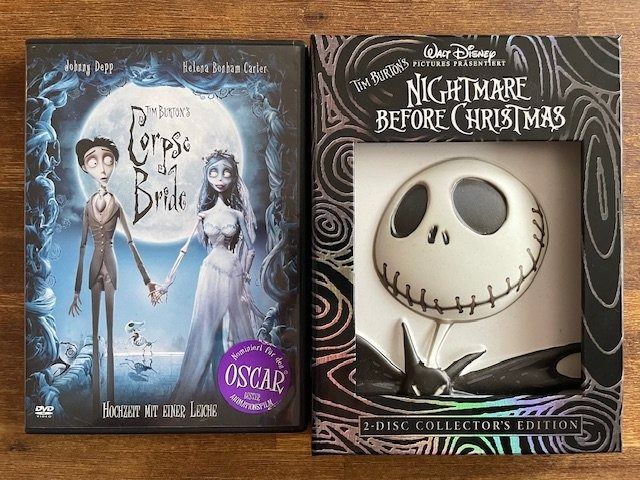 Alle DVDs: Corpse Bride + Nightmare before Christmas - Special Edition – Neu (gemäss Beschreibung) aus Neuenkirch von