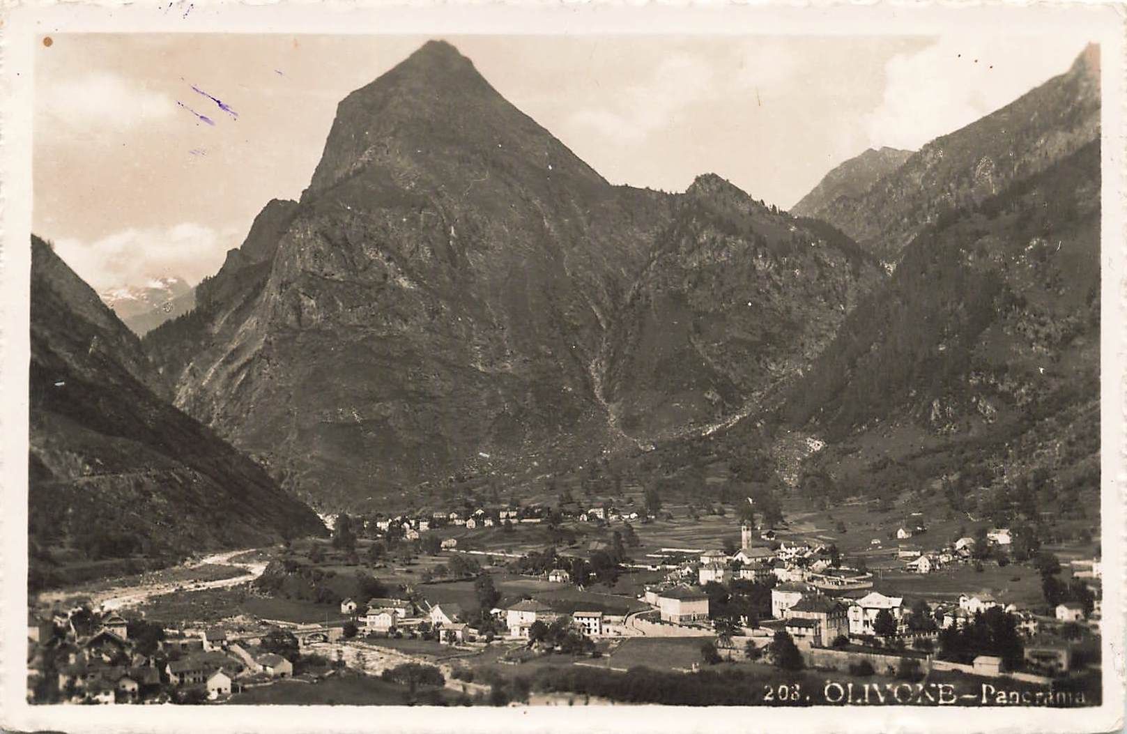 Ansichtskarten: Olivone Val Di Blenio – Gebraucht aus Biasca von Blenio71