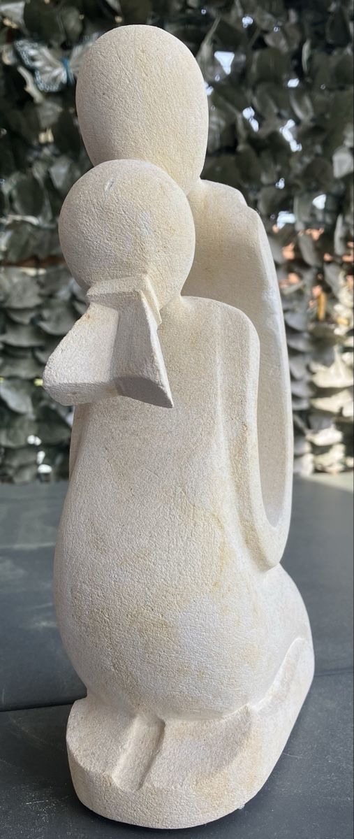 Sculture & Statue: Abstraktes küssendes Paar – Usato da Hindelbank venduto da Scroki 3