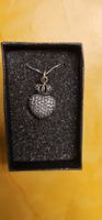 Kette mit Herz und Krone Anhänger, Modeschmuck