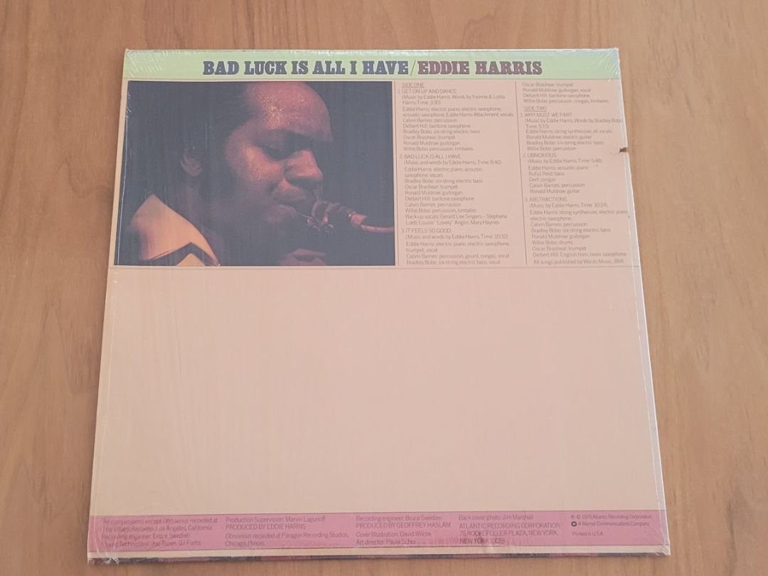 Schallplatten: LP  Eddie Harris – Gebraucht aus Martigny von MZ-67 1