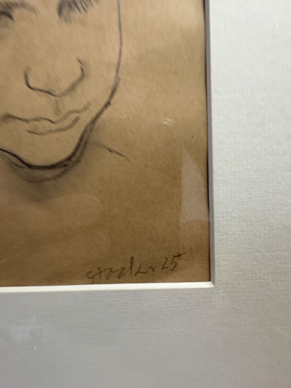 Gemälde: Hans Stocker -  original Zeichnung Sign. – Gebraucht aus arlesheim von Art.en1 1