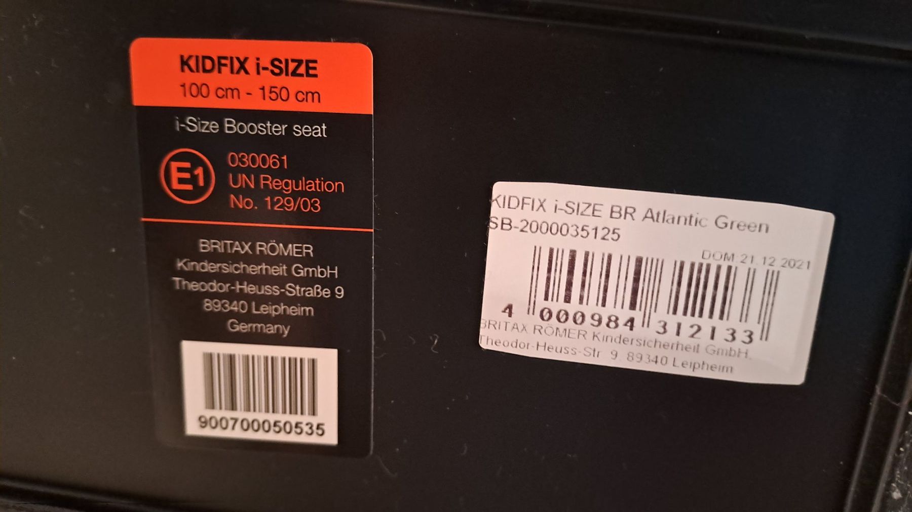 Britax Römer Sièges auto: Kindersitz Britax Römer Kidfix i-Size – D'occasion à Wädenswil par tat_j7wv 4