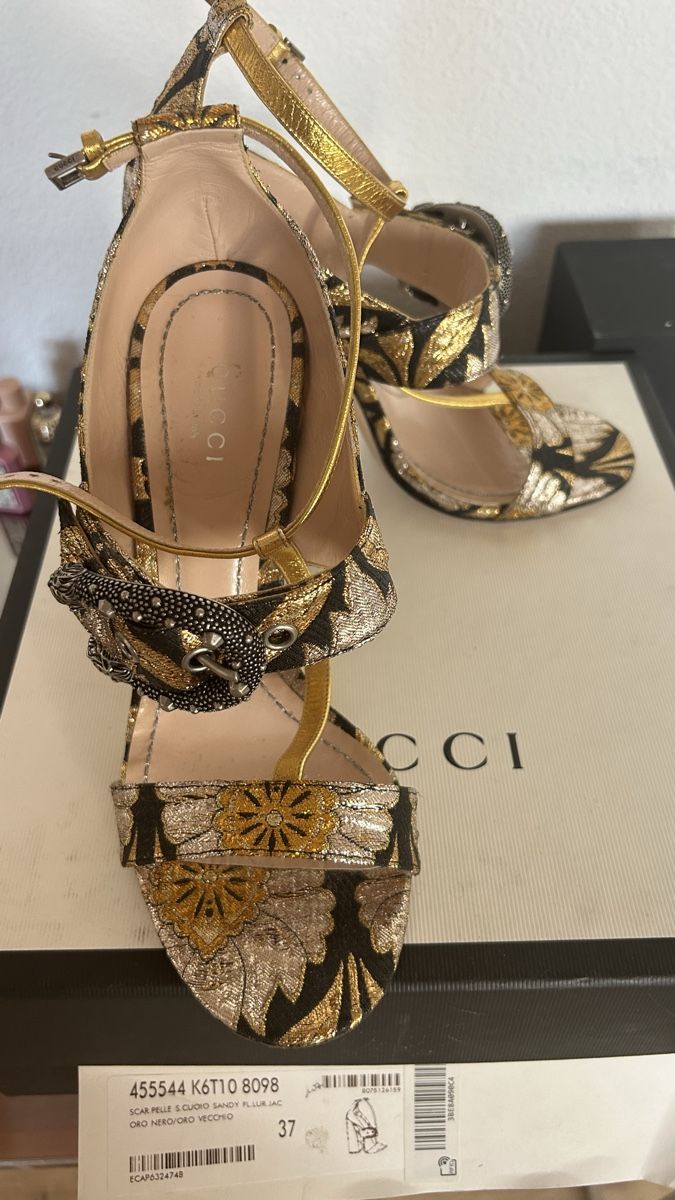 Gucci Scarpe da donna: Gucci sandales - 37, NP 900 fr – Usato da Arzier-Le Muids venduto da kaczuszka 2