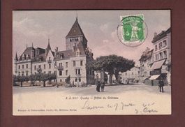 LAUSANNE - Château d'Ouchy - 1910