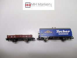 Minitrix 15010 Güterwagenset der DB Tucher Weizenbier Spur N