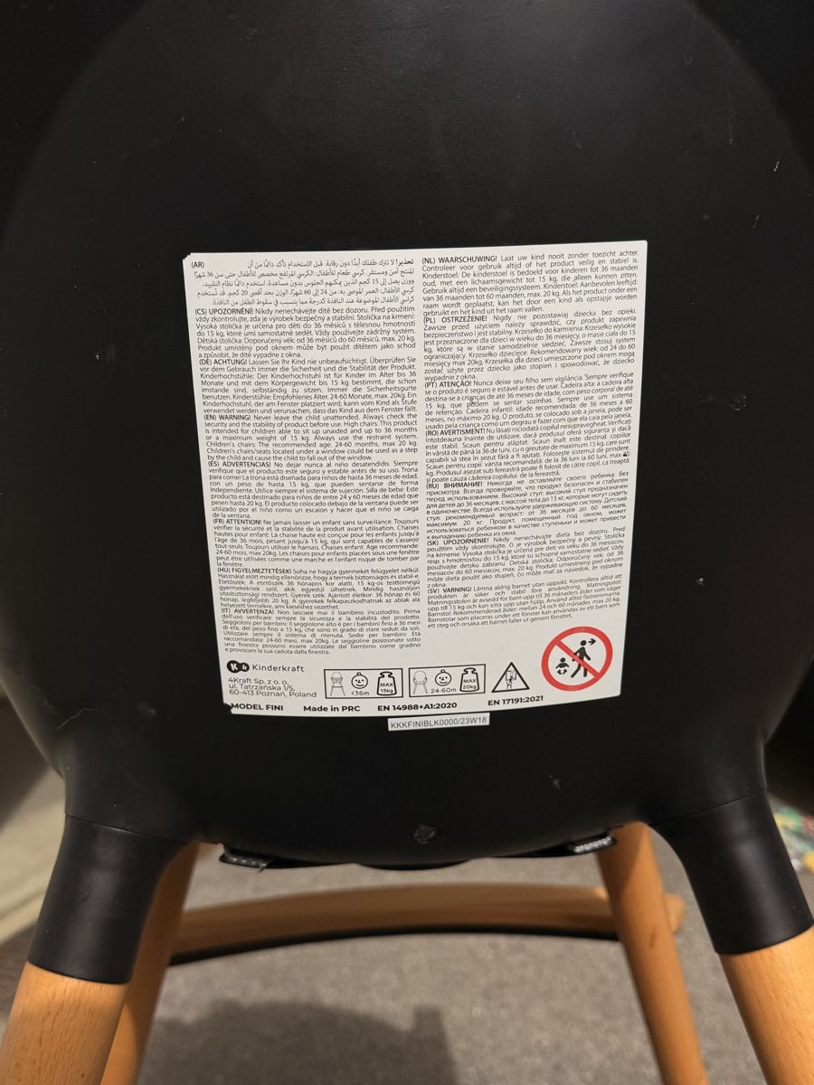 Seggioloni: Chaise haute Kinderkraft – Usato da Chézard-St-Martin venduto da kdu_f9lw 2