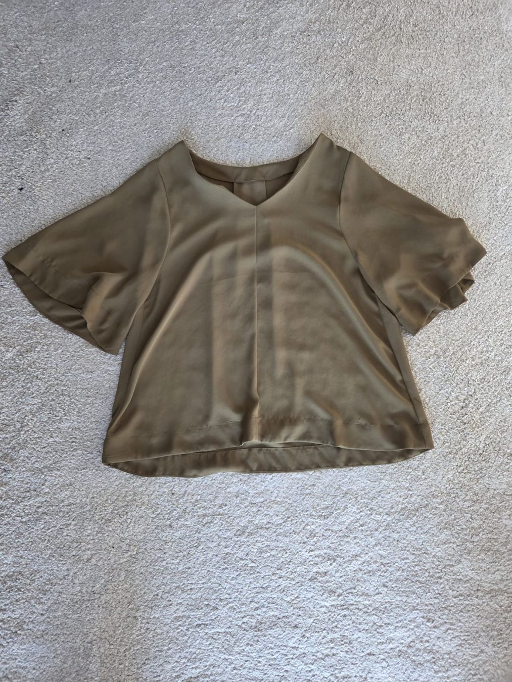 Blusen: Kurzarm Bluse Gr. M GU – Gebraucht aus Kloten von Konfuzius7