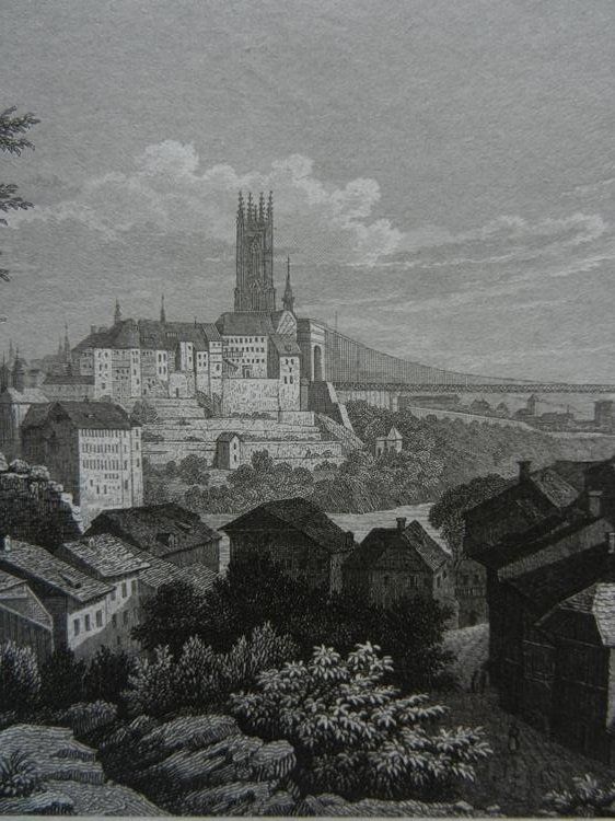Stiche: Fribourg Freiburg – Gebraucht aus Risch von Rischli15 4