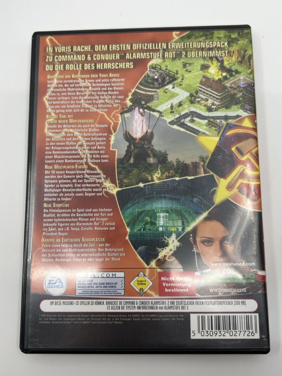 Giochi: Command & Conquer: Alarmstufe Rot 2 - Yuris Rache PC CD ✨ – Usato da Diegten venduto da 5shop7 1
