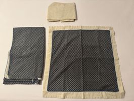Housse de couette + taie + drap housse lit 90cm