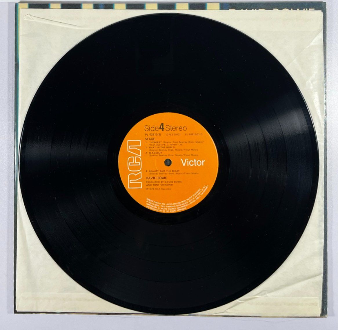 Dischi in vinile: LP: DAVID BOWIE - Stage (Doppel LP) 1978 – Nuovo (secondo la descrizione) da Frenkendorf venduto da Yard-Sale-2000 7