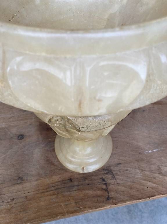 Vasi & Recipienti: Spanische Alabastervase Alabastro Herma – Usato da Liesberg Dorf venduto da Country1 5