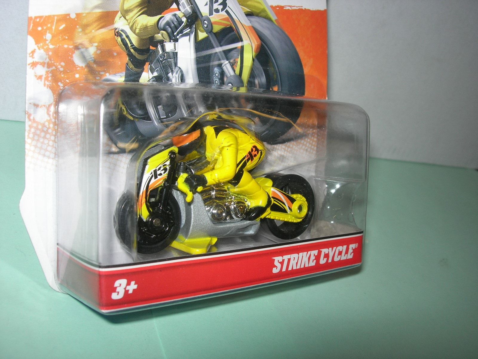 Hot Wheels Giocattoli: STRIKE CYCLE  - Speed Cycles gelb * Hot Wheels – Nuovo e nell'imballaggio originale da Hornussen venduto da Corvette- 1