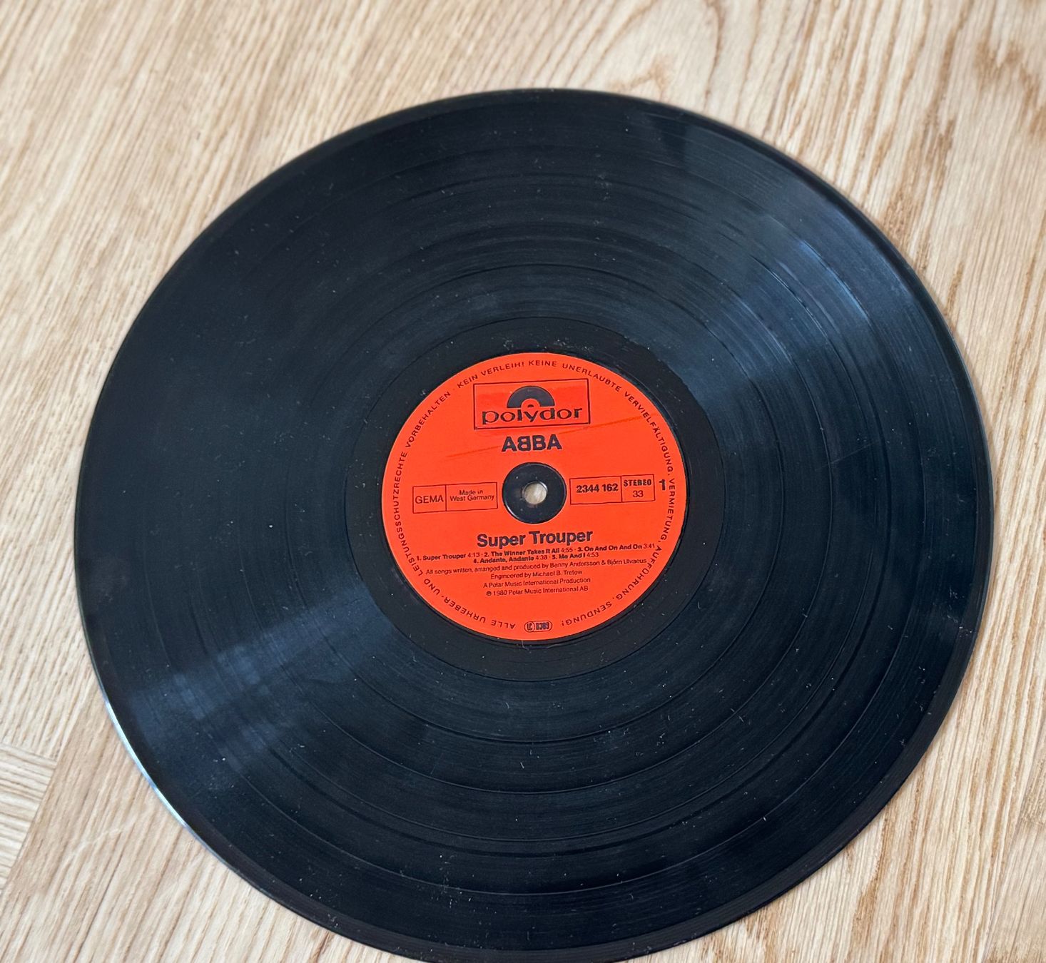 Dischi in vinile: ABBA Schallplatte Super Trouper – Usato da Walperswil venduto da So1me25 4