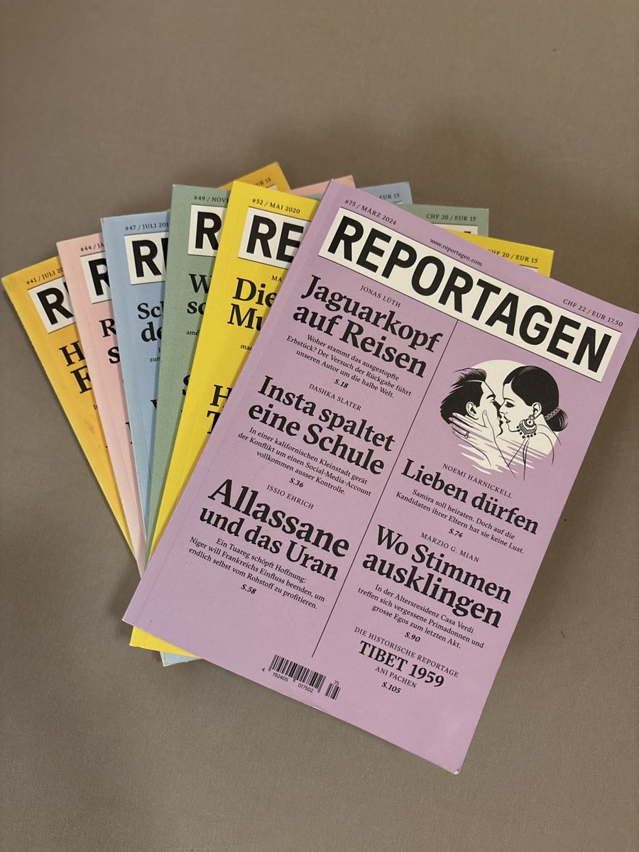Riviste & Magazine: 6x Reportagen Hefte – Usato da Schwerzenbach venduto da herzankerkreuz