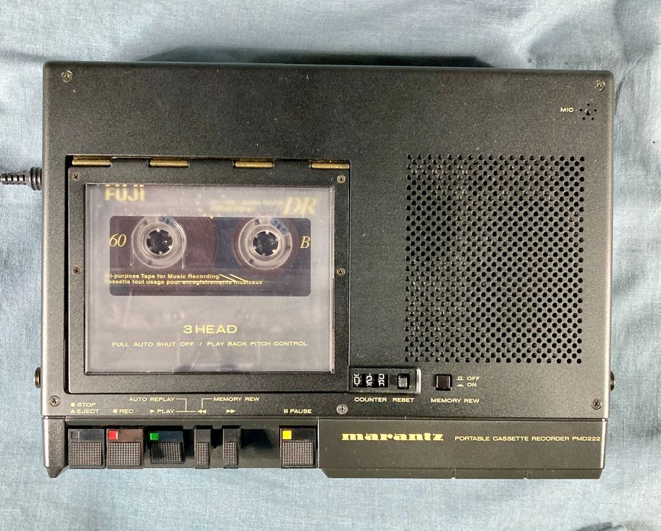 Portable Cassette Recorder Marantz PMD 222 Kaufen auf Ricardo